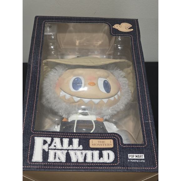 POP MART Labubu The Monsters- Fall In Wild Series Big Plush Doll Brand New - Picture 3 of 6